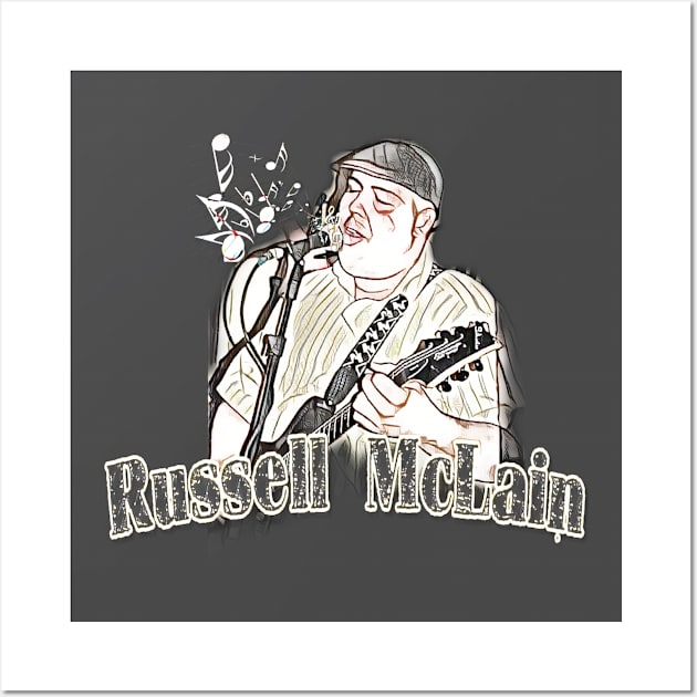 Russell McLain Retro Wall Art by RussellMcLainMusic